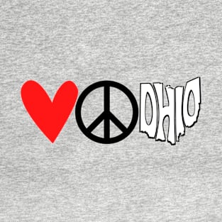 Love Peace Ohio T-Shirt